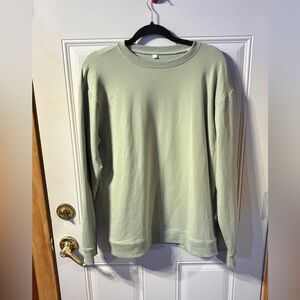 Light Green Crewneck Sweatshirt Size XLarge